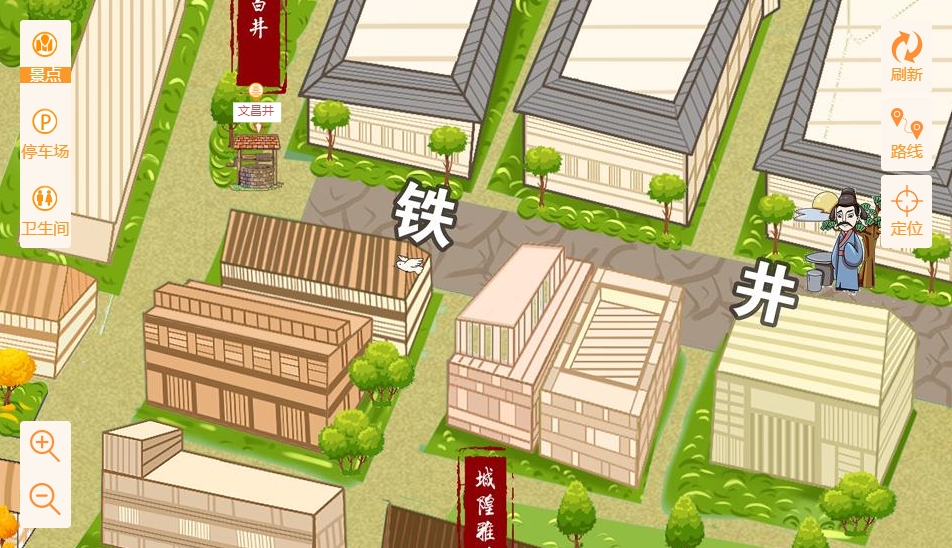 志仲镇智慧景区：手绘地图与语音导览的完美融合